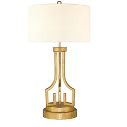 Gilded Nola Tischleuchte Lemuria 1xE27 H:80 B:45,1