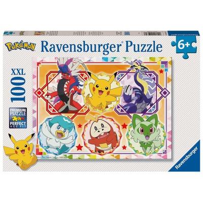 Kinderpuzzle 100 XXL Teile - Pokémon Karmesin und Purpur