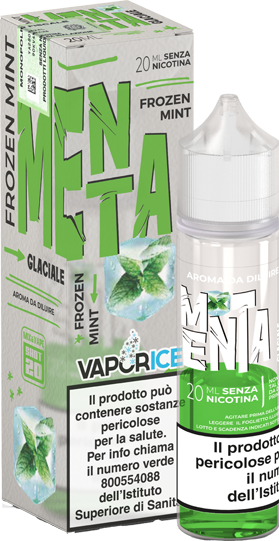VaporArt Menta Vaporice Liquido Shot 20ml Ghiaccio