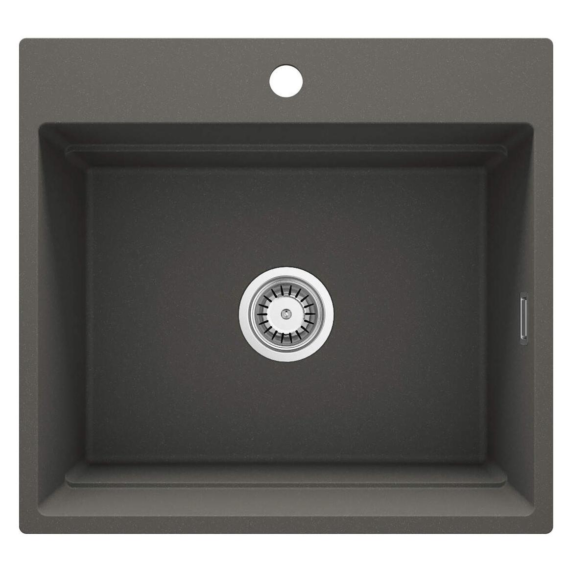 Deante Magnetisches Waschbecken aus Granit 1 Becken (ZRM_T10A)