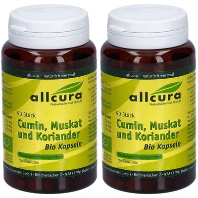 Cumin Muskat und Koriander Bio Kapseln 2x 2x90 St