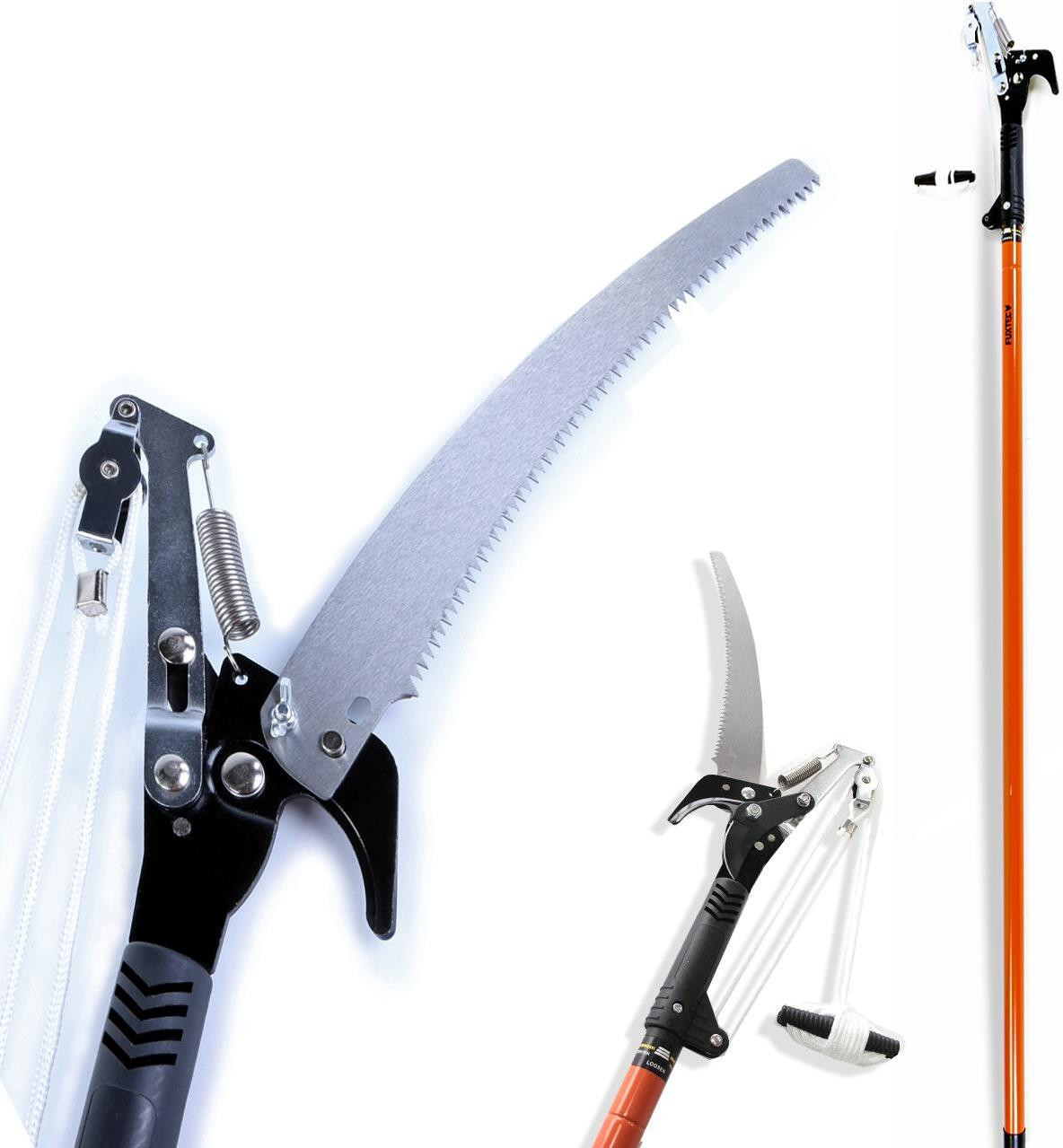 Fuxtec tuinschaar telescoop-takkenzaag met bovenmes, 35 cm