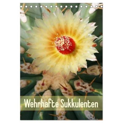 Wehrhafte Sukkulenten (Tischkalender 2027 DIN A5 hoch), CALVENDO Monatskalender