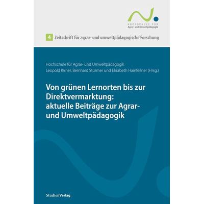 Zeitschrift für agrar- und umweltpädagogische Forschung 4, Taschenbuch von , Studien Verlag, 978-3-7065-6244-7