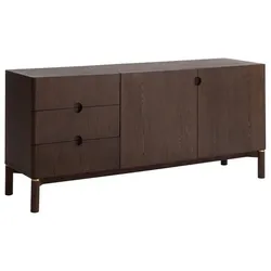 DAHEIM Sideboard Arun Holz Braun Espresso
