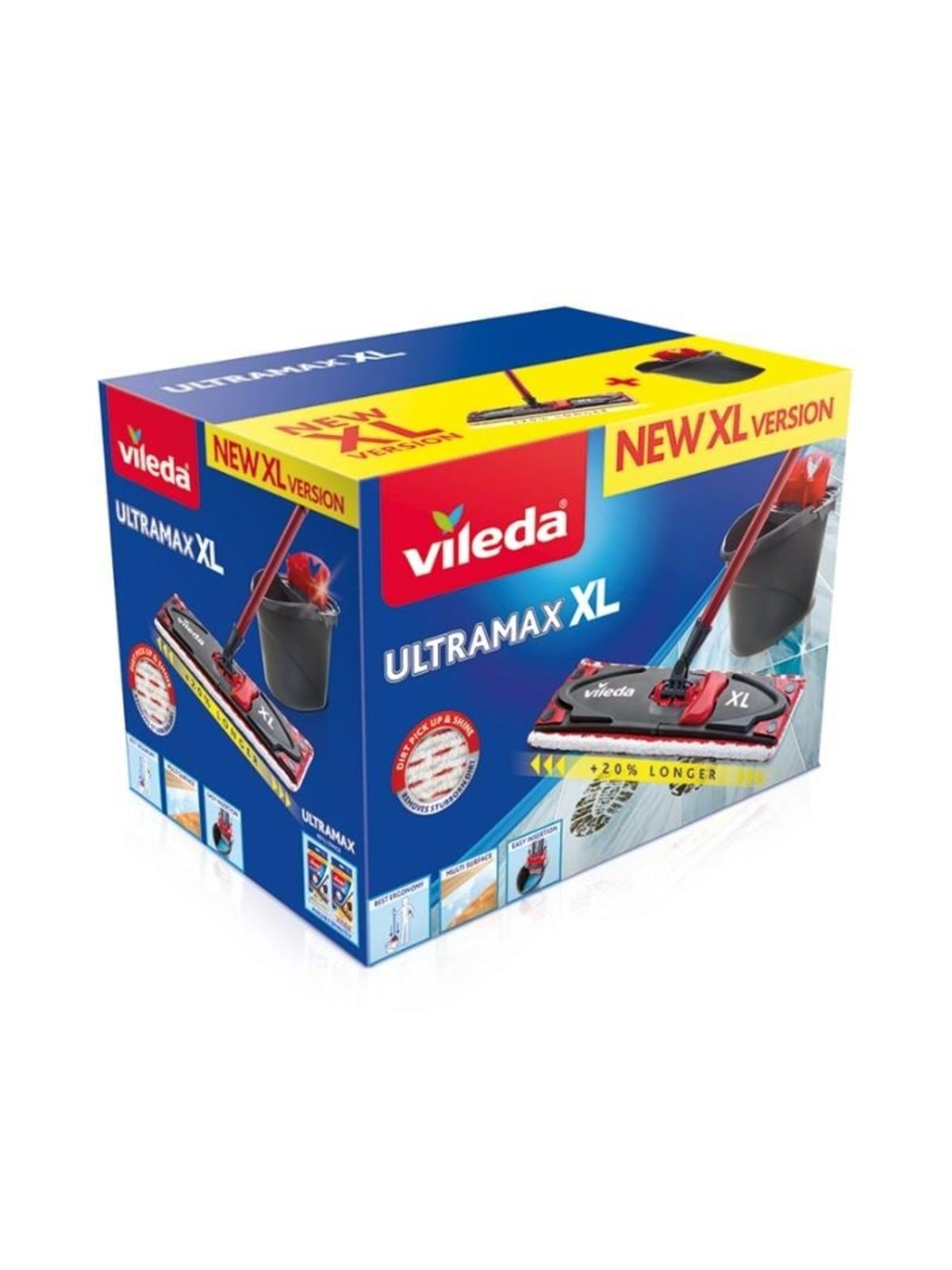 Vileda Ultramax XL BOX set - flat mop + bucket