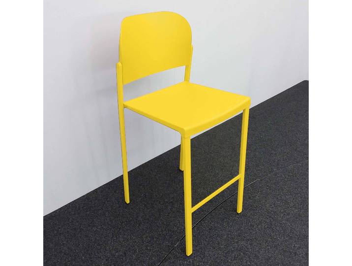 Hochstühle IBEBI Bio, Gelb ohne Armlehnen, Neu, Tresenhocker - Praktisch & Komfortabel