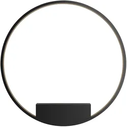 Maytoni, Deckenleuchte, Rim LED Wandleuchte, Wandlampe 51W Schwarz 85Ra Warmweiss (2400 lm, E14)