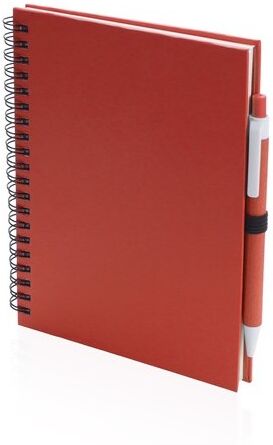 Carnet personnalisable Koguel carton recyclé rouge