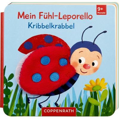 Mein Fühl-Leporello: Kribbelkrabbel, Gebundene Ausgabe von , Coppenrath, 978-3-649-65091-1