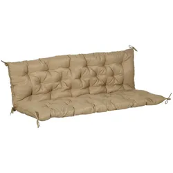 Outsunny - Bankauflage - 150Lx98Wx8Hcm - Khaki