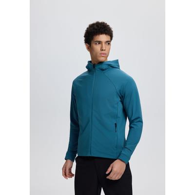 Walkjacke RUKKA "Rukka Midlayer Pato", Herren, Gr. L, emerald, Stoff, 78% Polyester, 22% Elasthan, normal, Jacken