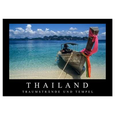 Thailand - Traumstrände und Tempel (Wandkalender 2026 DIN A3 quer), CALVENDO Monatskalender