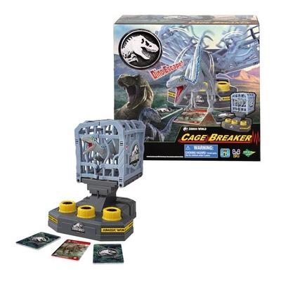 EPOCH Games 7523 - Jurassic World Cage Breaker, Dino-Escape, Action-Geschicklichkeitsspiel