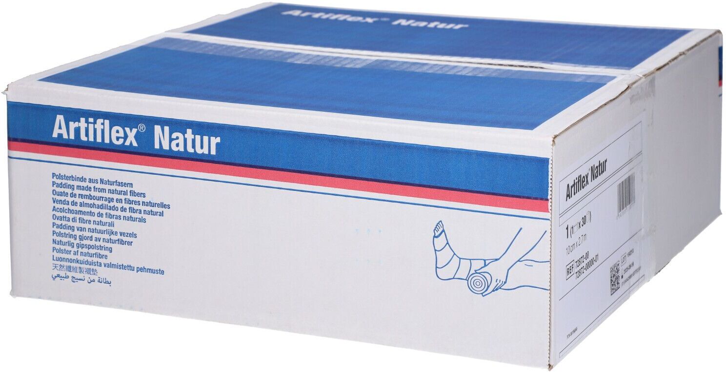 Artiflex Natur Polsterbinde 10 cmx2,7 m 30 St Binden