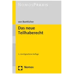 Das neue Teilhaberecht, Fachbücher von Arne von Boetticher