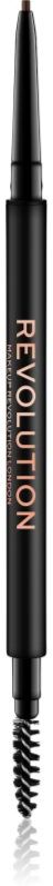 Revolution Precise Brow Pencil precise eyebrow pencil with brush shade Medium Brown 0.05 g