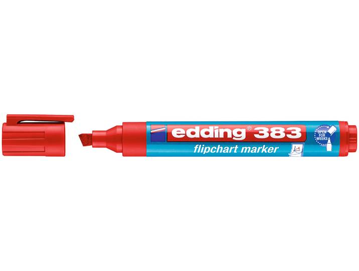 edding Flipchartmarker 383 rot