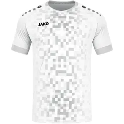 JAKO, Unisex, Sportshirt, Trikot Pixel KA (XXL), Weiss