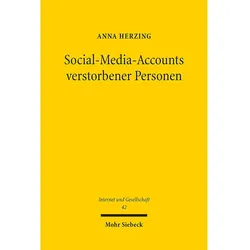 Social-Media-Accounts verstorbener Personen, Fachbücher von Anna Herzing