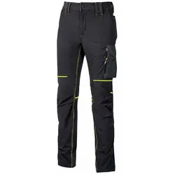 U-Power, Arbeitshose, Arbeitshose World schwarz carbon XS (XS)