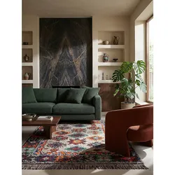 Shaggy-Teppich Erdtöne Bunt 200 x 300 cm - TAFRAUT   Kadima Design