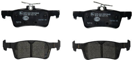 HELLA 8DB 355 031-761 Brake pad set