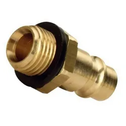 RODCRAFT AM27 Stecknippel mit Gewinde 1/4" Aussengewinde (Stahl) auf EURO Schnellkupplung - 8951011808