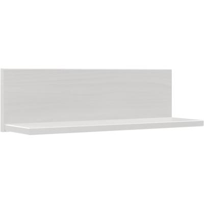 Wandregal HOME AFFAIRE "Teramo", weiß, B:50cm H:15cm T:15cm, Massivholz, Regale, Wandregal, Breite 50 cm, 1 Ablageboden