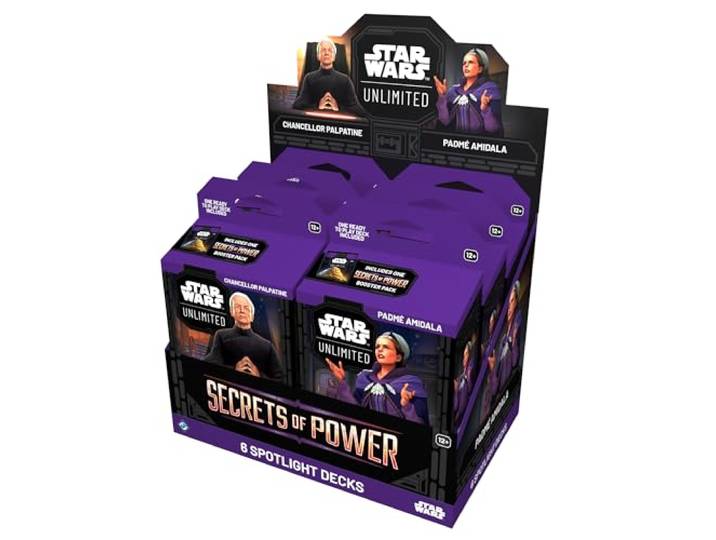 Asmodee, Star Wars: Unlimited Trading Card Game – Secrets of Power