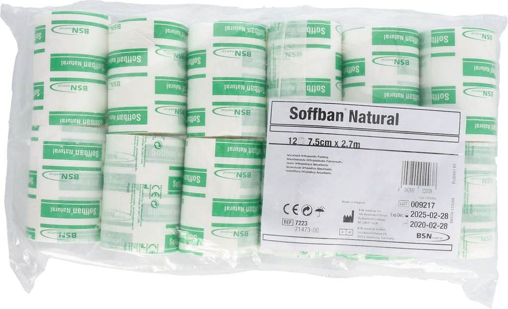 Jobst Soffban Venda Acolchada Natural 7,5x2,70 M 12und