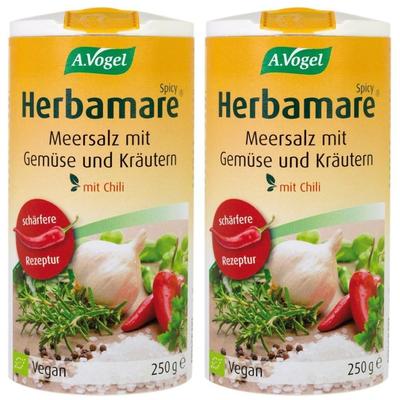 A.vogel Herbamare SPI Meer Bio 2x 2x250 g Salz