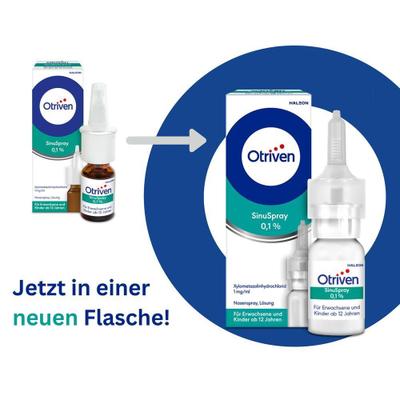 Otriven SinuSpray 0,1% Nasenspray x4 4x10 ml