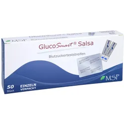 Glucosmart Salsa Blutzuckerteststreifen 50X1 St