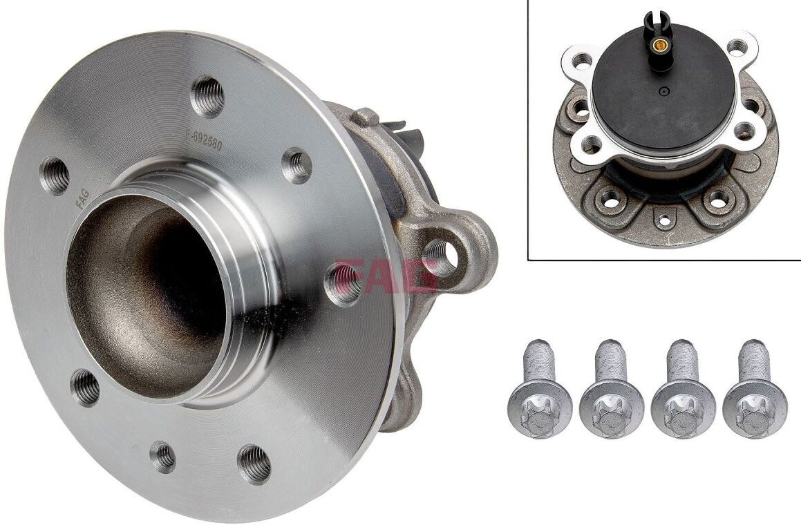 Schaeffler Fag Radlagersatz FAG 713 6312 50