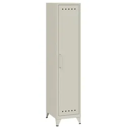 Bisley Garderobenschrank »FERN Locker« 3 Fachböden weiß, 38x180 cm