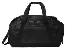 Port Authority BG804 Team Duffel in Black size OSFA   Polyester Blend