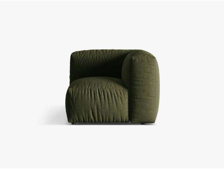 Micadoni Sofa-Eckelement Martina, Eckmodul 1-Sitzer Klein