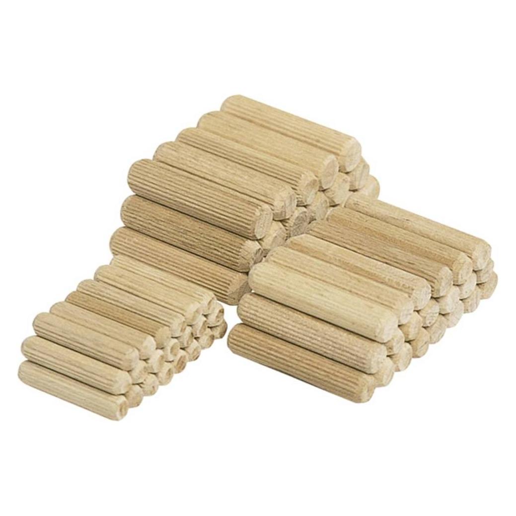 wolfcraft 50 Langholzdübel Buche ø6x30mm (50 Stk.) (2906000)