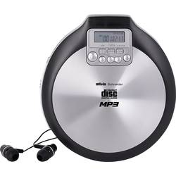 Silva Schneider MCD 50 Tragbarer CD-Player CD, CD-R, CD-RW, MP3 stoßfest Schwarz 251004