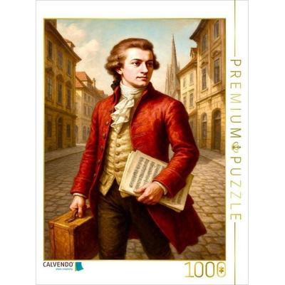 CALVENDO Puzzle Wolfgang Amadeus Mozart | 1000 Teile Lege-Größe 64x48cm Foto-Puzzle für glückliche Stunden