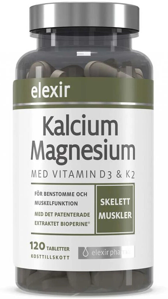 Elexir Pharma Kalcium & Magnesium 120 Tabs
