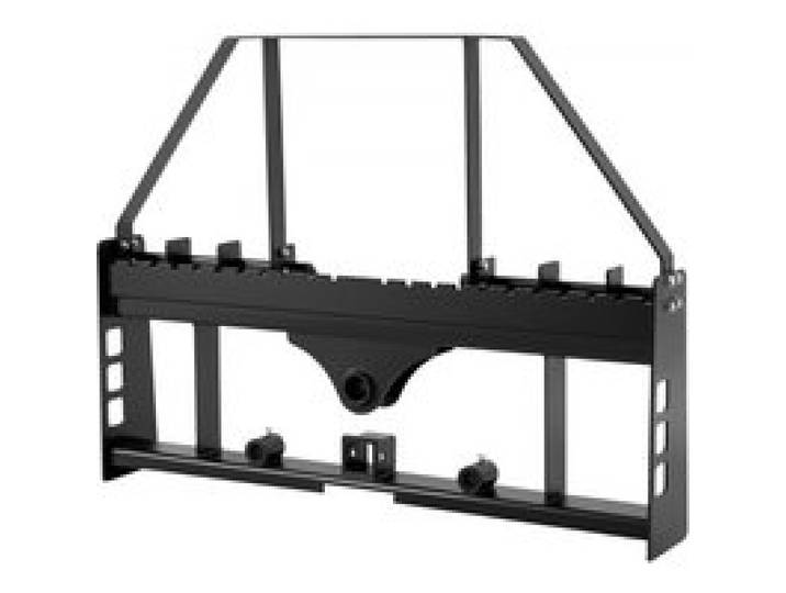 VEVOR Palettengabelrahmen für Kompaktlader, 1814 kg, 1150 mm Palettengabelrahmenaufsätze mit 50,8 mm Anhängerkupplung & Speerhülsen, passend für Schnellkupplungs-Traktorlader, nur Rahmen