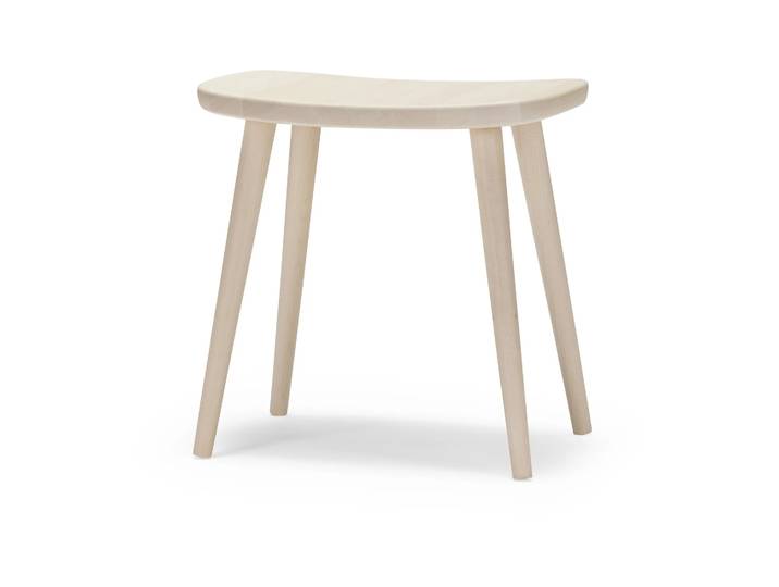 Stolab Palle Hocker Heller Mattlack