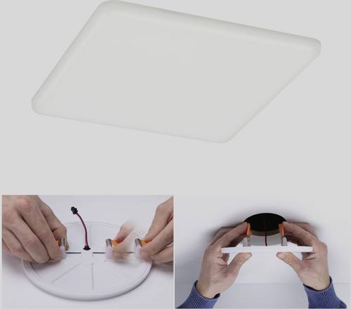 Paulmann 92398 EB Panel Veluna VariFit LED-Einbauleuchte 17.50W Satin
