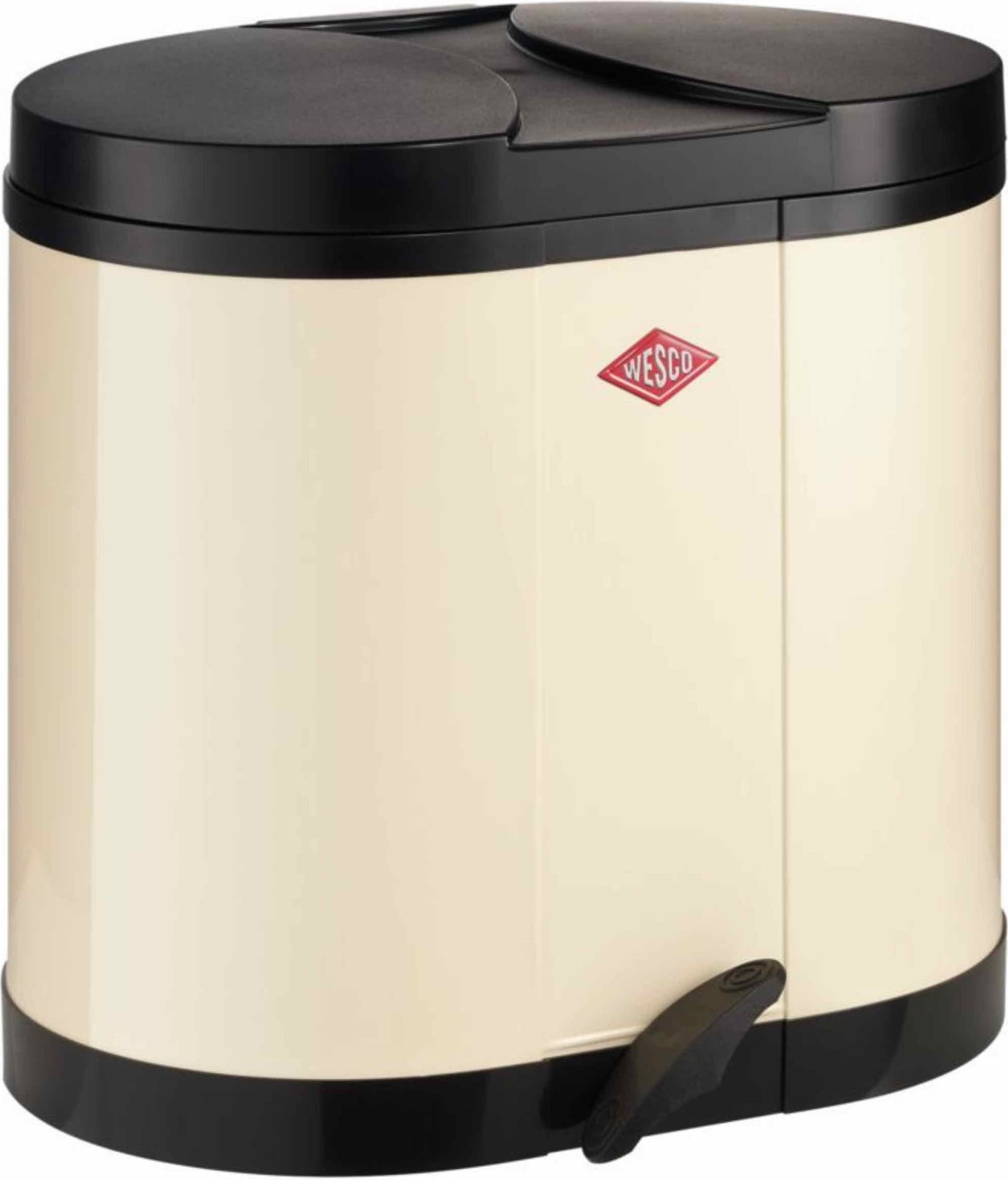 Wesco Tret-Ökoafvalbak Beta amandelkleur