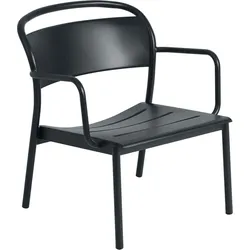 Linear Sessel schwarz