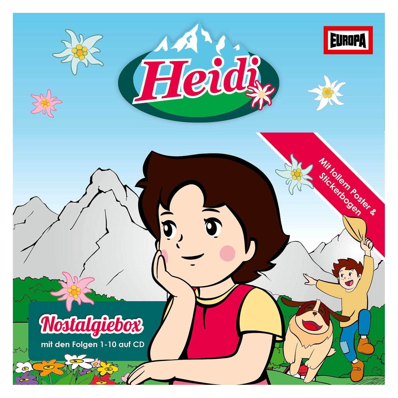 Europa Heidi Nostalgiebox (10 CD Box) (Heidi, Deutsch) (58760722)