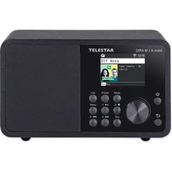 Telestar DIRA M 1 A mobil (DAB+, FM, Internetradio, Bluetooth, WLAN), Radio, Schwarz