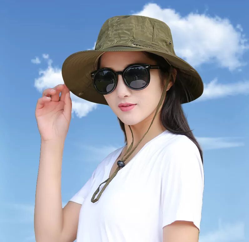 INF Chapeau bob d'extérieur pour femme - Respirant et protection solaire
